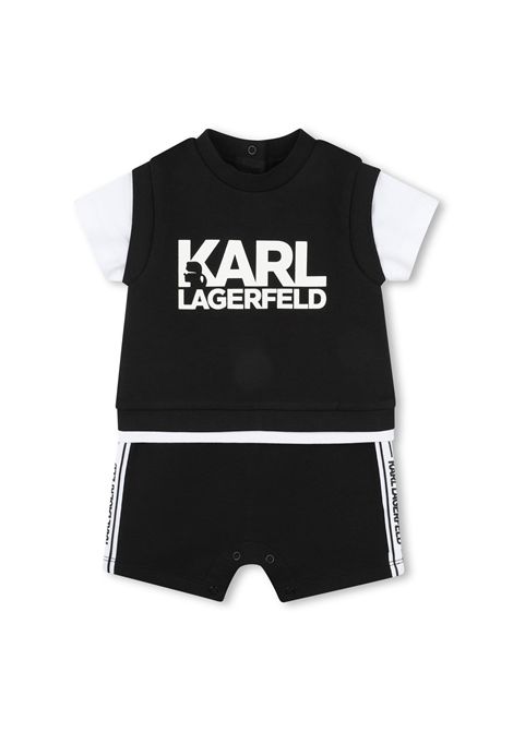 Tutina con stampa KARL LAGERFELD KIDS | Z3050009B